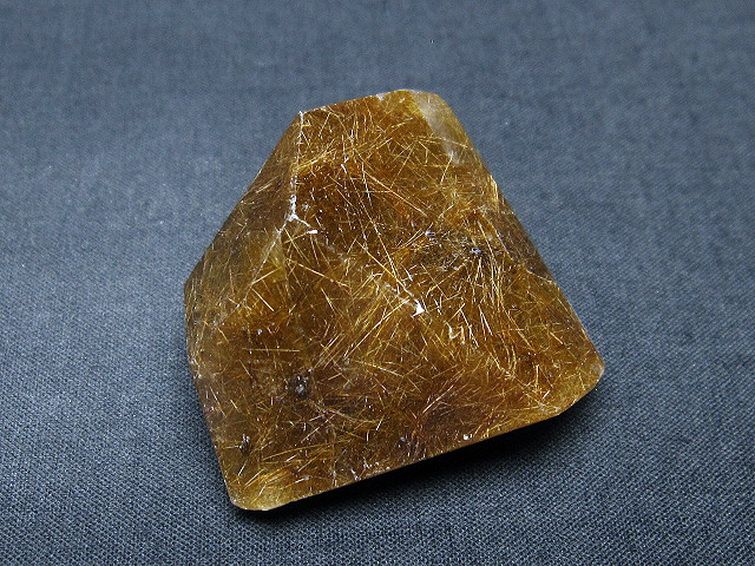 ルチルクォーツ（金針ルチル水晶） 原石[T725-2321] 2枚目