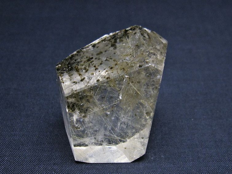 金針ルチル水晶 原石[T725-2663] 1枚目