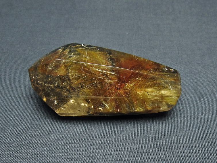 金針ルチル水晶 原石[T725-2709] 1枚目