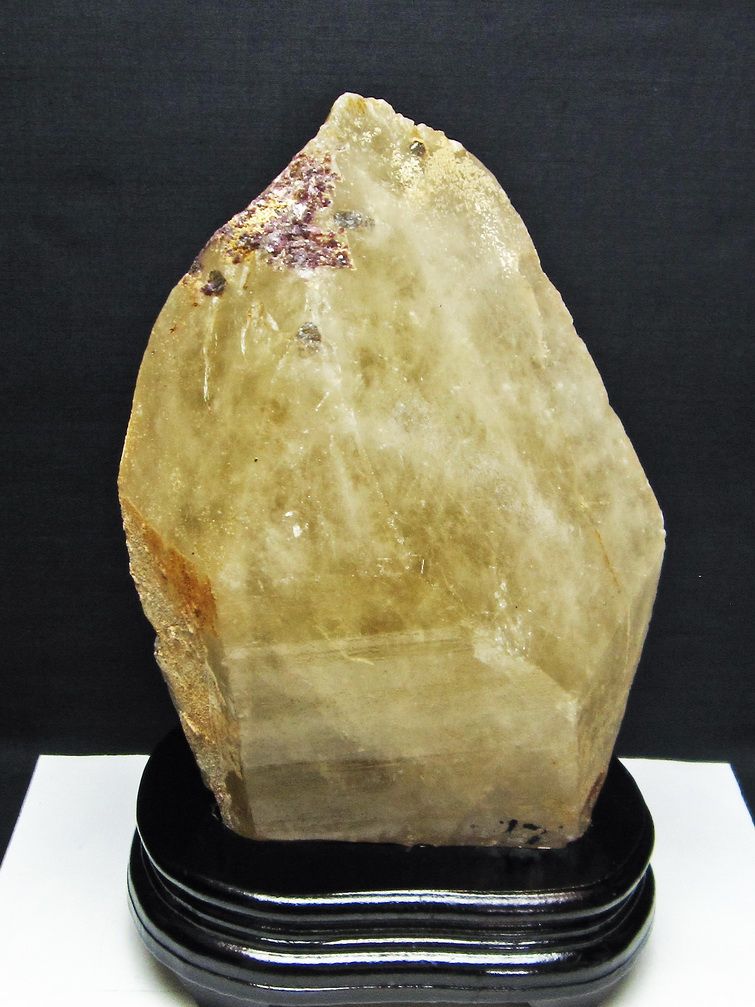 6Kg シトリン水晶 雲母入り  原石[T726-1232] 1枚目