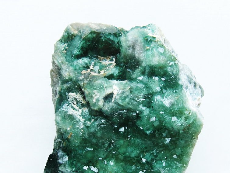 1.6Kg 緑フローライト 原石[t726-1644]