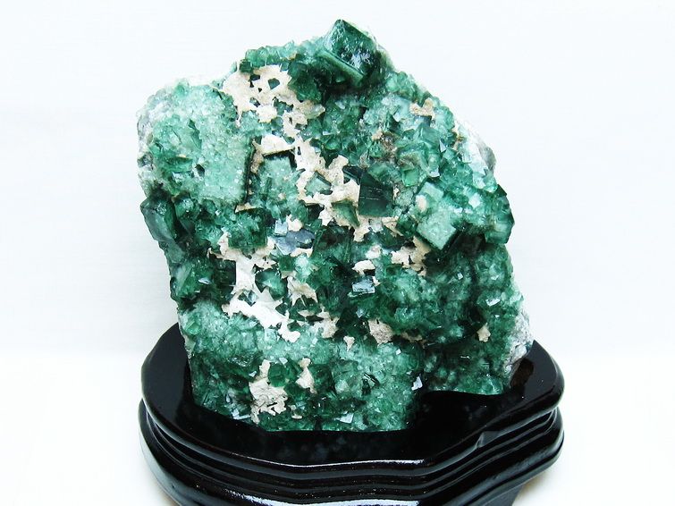 2.1Kg 緑フローライト 原石 [t726-1675] 1枚目