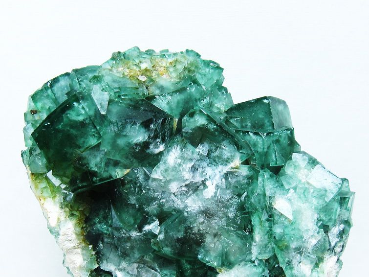 1.3Kg 緑フローライト 原石 [t726-1713] 3枚目