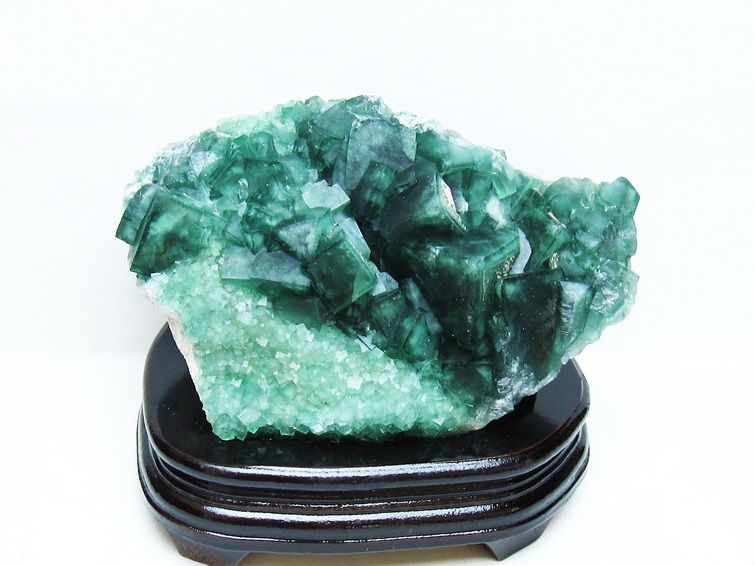 2.5Kg 緑フローライト 原石[T726-1732] 1枚目