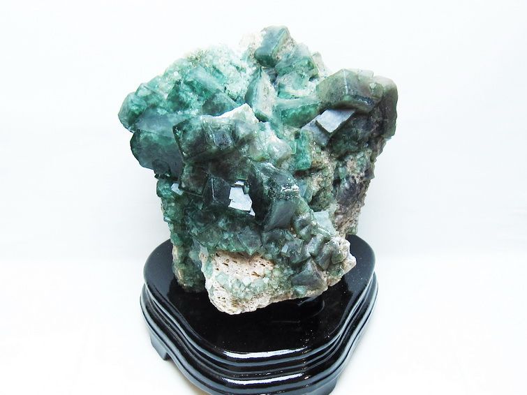 8.1Kg 緑フローライト 原石[T726-1740] 1枚目