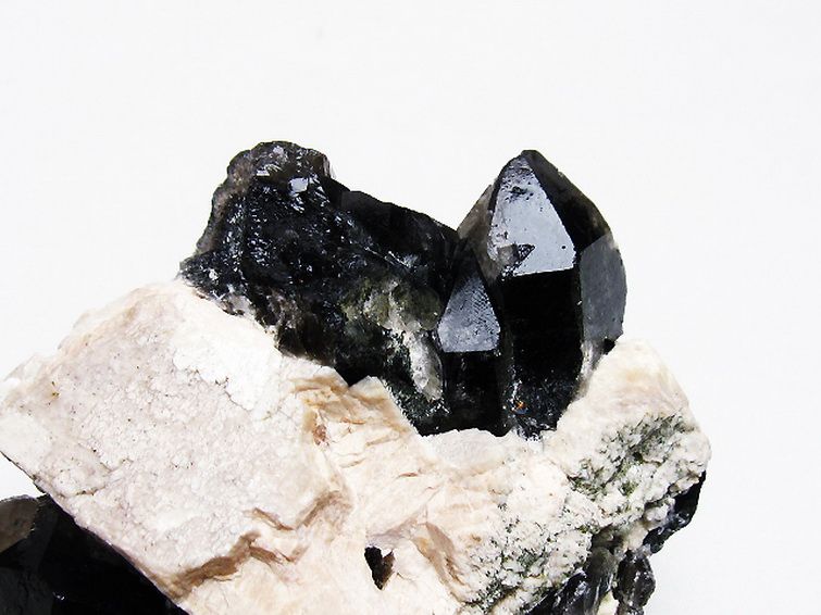 山東省産 モリオン 純天然 黒水晶 クラスター [t728-2193] 2枚目