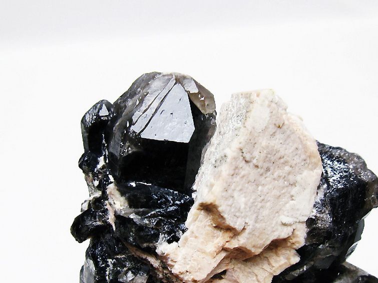 山東省産 モリオン 純天然 黒水晶 クラスター [t728-2193] 3枚目