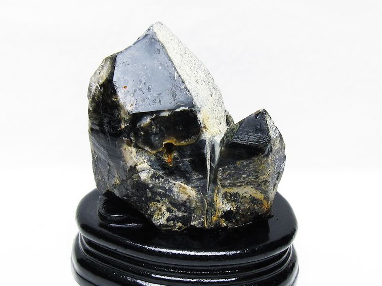 山東省産 モリオン 純天然 黒水晶 原石 [t728-2280]