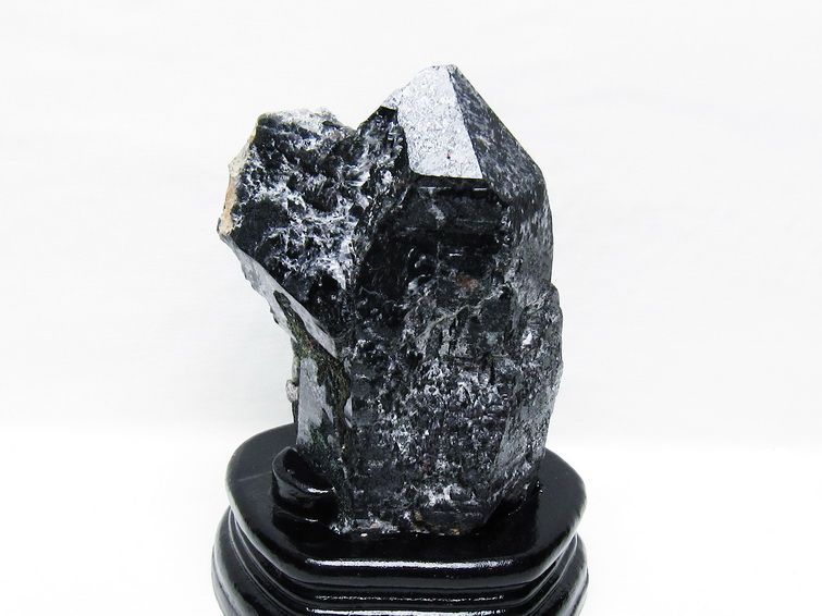 山東省産 モリオン 純天然 黒水晶 原石 [t728-2282] 1枚目