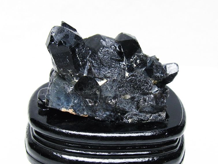 山東省産 モリオン 純天然 黒水晶 原石 [t728-2292] 1枚目