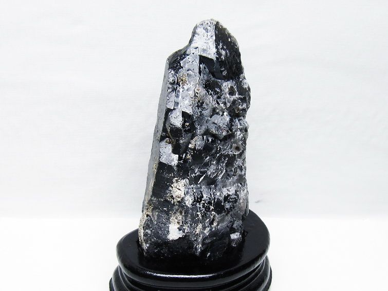 山東省産 モリオン 純天然 黒水晶 原石 [t728-2301] 1枚目