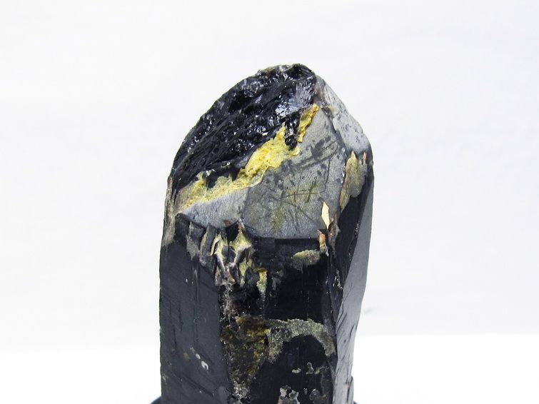 山東省産 モリオン 純天然 黒水晶 原石 [t728-2310] 3枚目