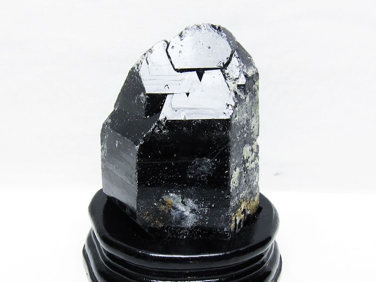 山東省産 モリオン 純天然 黒水晶 原石 [t728-2343] 1枚目