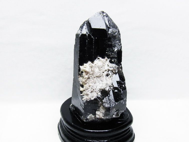 山東省産 モリオン 純天然 黒水晶 原石 [t728-2347] 1枚目