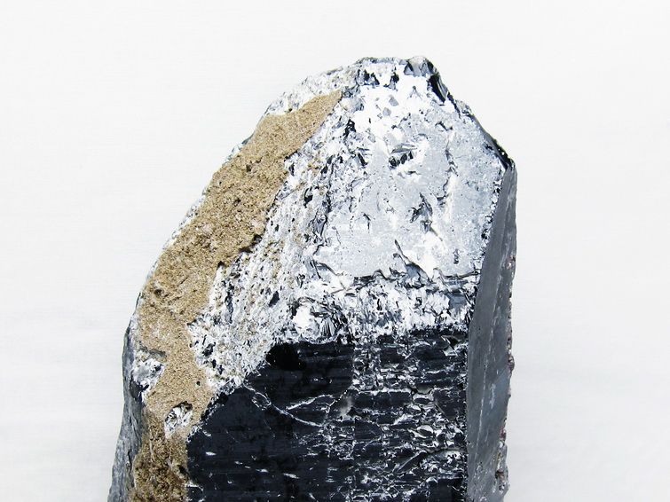 3.7Kg 山東省産 モリオン 純天然 黒水晶 原石 [t728-2359] 2枚目