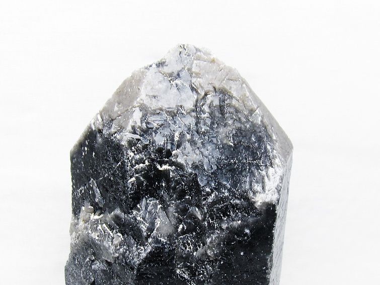 2.2Kg 山東省産 モリオン 純天然 黒水晶 原石 [t728-2362] 2枚目