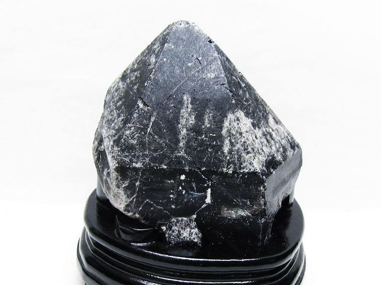 2Kg 山東省産 モリオン 純天然 黒水晶 原石 [t728-2374] 1枚目