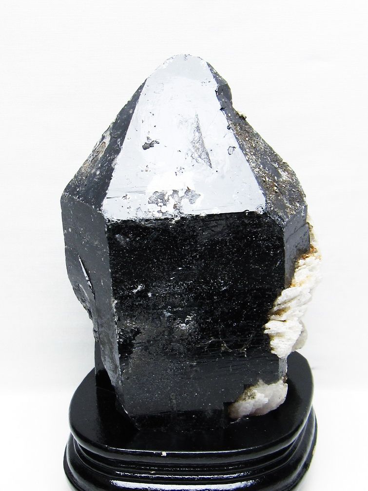 2.1Kg 山東省産 モリオン 純天然 黒水晶 原石[T728-2381] 1枚目