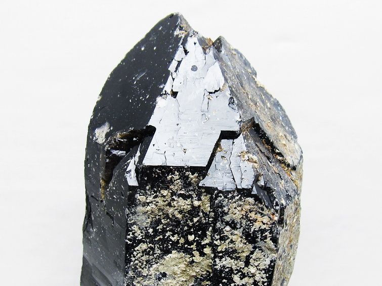 2.2Kg 山東省産 モリオン 純天然 黒水晶 原石[T728-2382] 3枚目