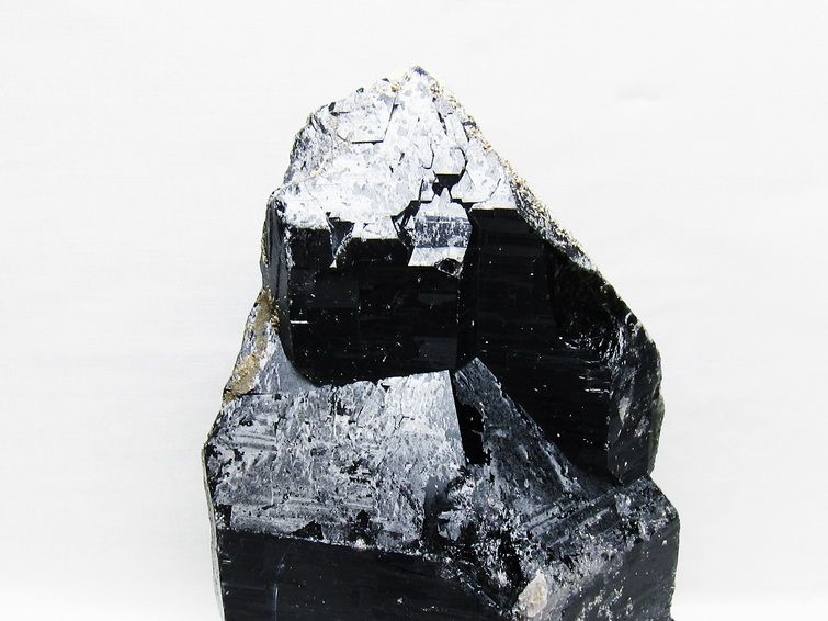 3.2Kg 山東省産 モリオン 純天然 黒水晶 原石[T728-2404] 2枚目