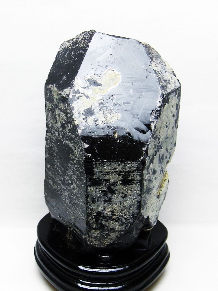 5.6Kg 山東省産 モリオン 純天然 黒水晶 原石[T728-2405] 1枚目