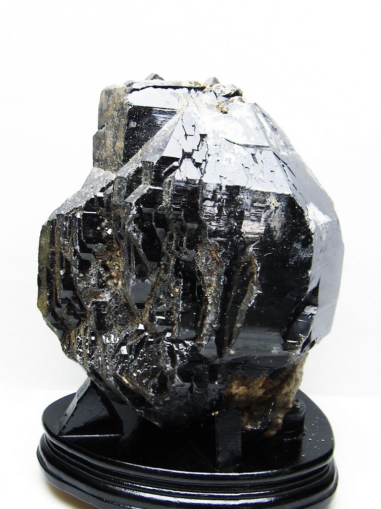 8.5Kg 山東省産 モリオン 純天然 黒水晶 原石[T728-2416] 1枚目