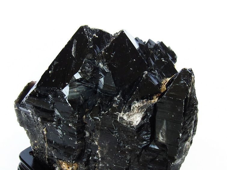 14.8Kg 山東省産 モリオン 純天然 黒水晶 原石 同梱不可[T728-2435] 2枚目