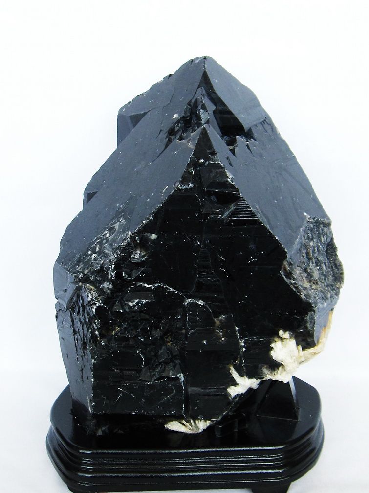 13.7Kg 山東省産 モリオン 純天然 黒水晶 原石 同梱不可[T728-2436] 1枚目