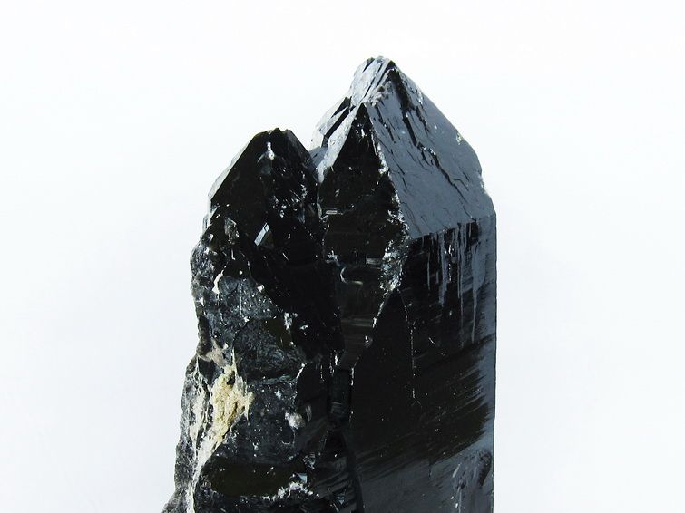 7Kg 山東省産 モリオン 純天然 黒水晶 原石[T728-2440] 3枚目