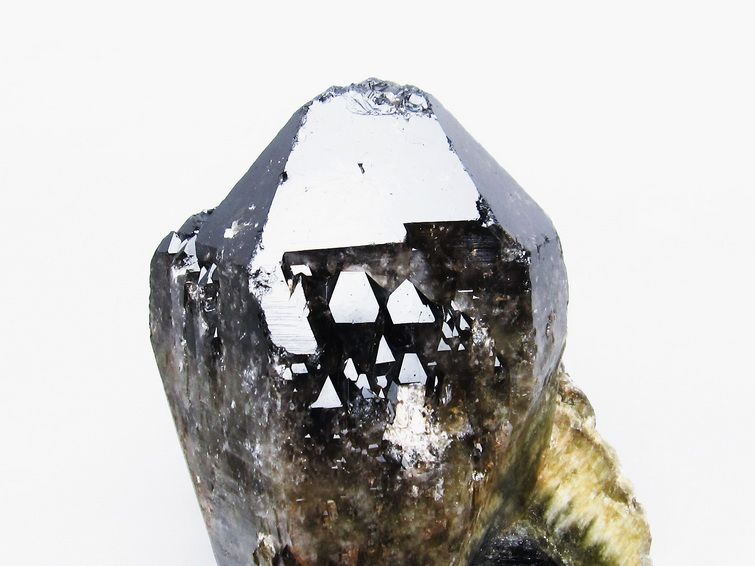 7.6Kg モリオン 純天然 黒水晶 カテドラルライブラリー 水晶 原石[T735-3742] 2枚目