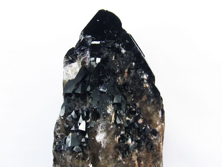 37.3Kg モリオン 純天然 黒水晶 カテドラルライブラリー 水晶 原石同梱不可[T735-3756] 3枚目