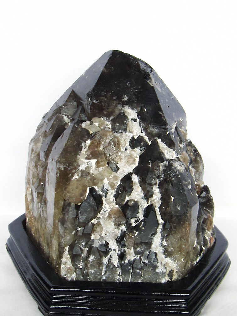 12.9Kg ライトニング カテドラルライブラリー 水晶 原石 同梱不可 [t735-3996] 1枚目