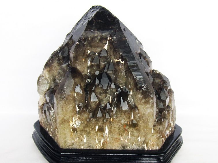 24.1Kg ライトニング カテドラルライブラリー 水晶 原石 同梱不可 [t735-4019] 1枚目