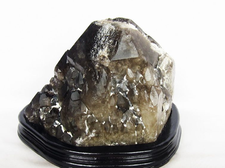 10.8Kg ライトニング カテドラルライブラリー 水晶 原石 [t735-4027] 1枚目