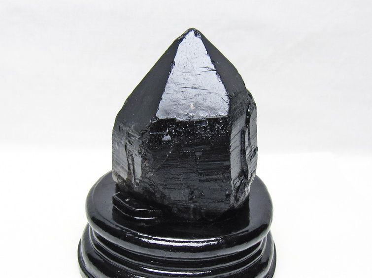 モリオン 純天然 黒水晶 原石 [t735-4040] 1枚目