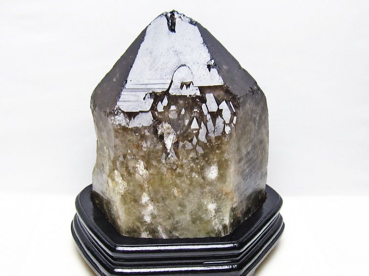 6Kg ライトニング カテドラルライブラリー 水晶 原石 [t735-4072] 1枚目