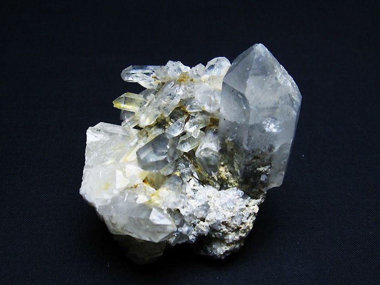 ヒマラヤ水晶 クラスター [t738-2251] 1枚目