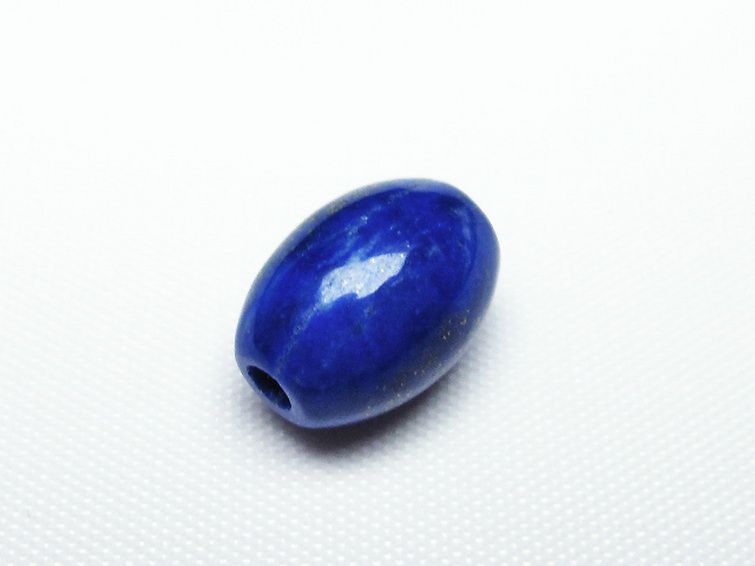 ラピスラズリ 円柱形 ビーズ[T74-3396] 3枚目