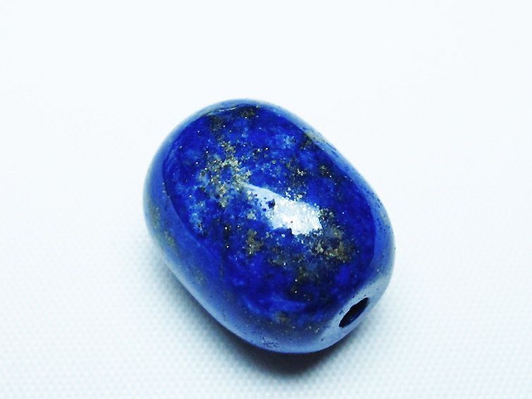 ラピスラズリ バレル型 ビーズ[T74-3520] 3枚目