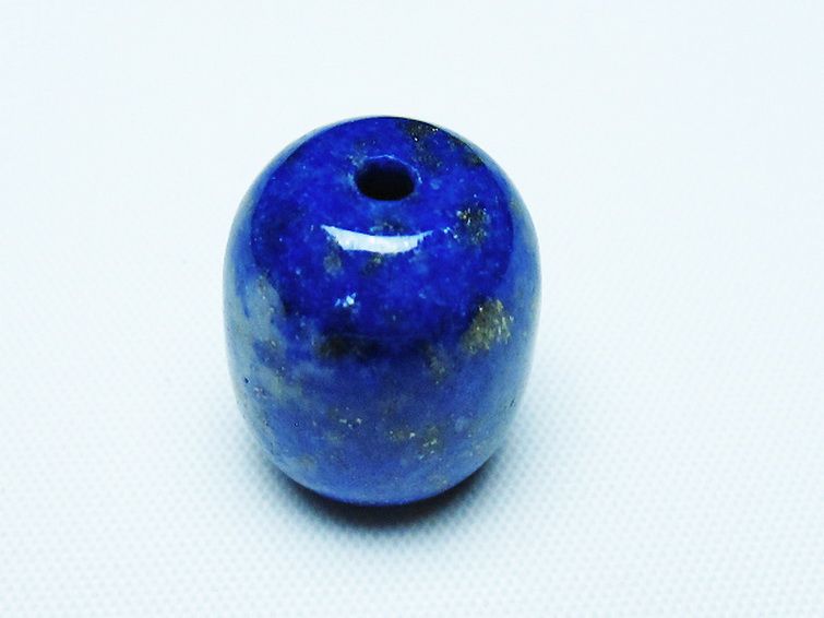 ラピスラズリ バレル型 ビーズ[T74-3527] 1枚目
