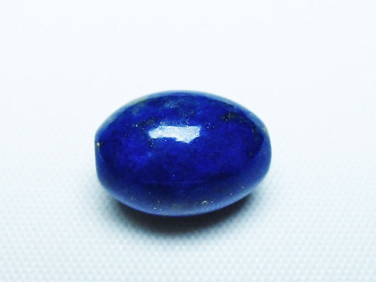 ラピスラズリ 円柱形 ビーズ[T74-3537] 2枚目