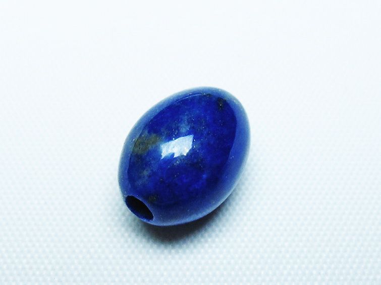 ラピスラズリ 円柱形 ビーズ[T74-3537] 3枚目