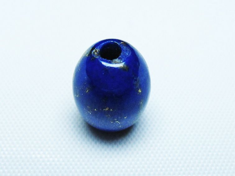 ラピスラズリ 円柱形 ビーズ[T74-3540] 1枚目