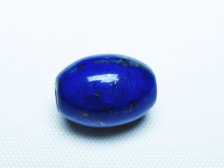 ラピスラズリ 円柱形 ビーズ[T74-3540] 2枚目