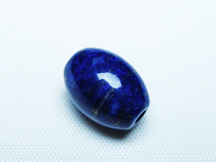 ラピスラズリ 円柱形 ビーズ[T74-3559] 3枚目