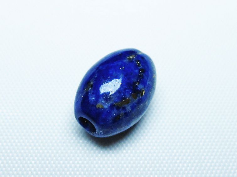 ラピスラズリ 円柱形 ビーズ[T74-3561] 3枚目