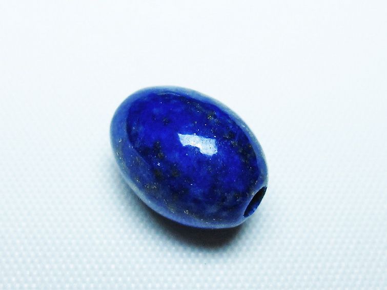 ラピスラズリ 円柱形 ビーズ[T74-3585] 3枚目