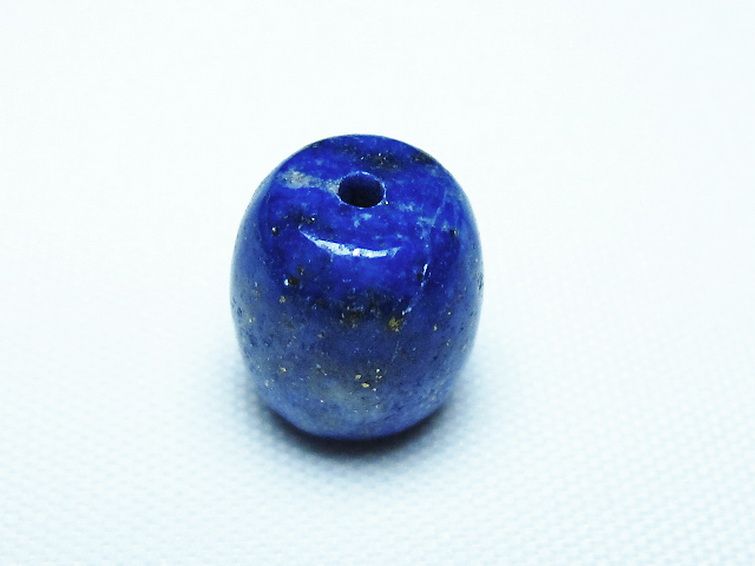 ラピスラズリ バレル型 ビーズ [t74-3619] 1枚目