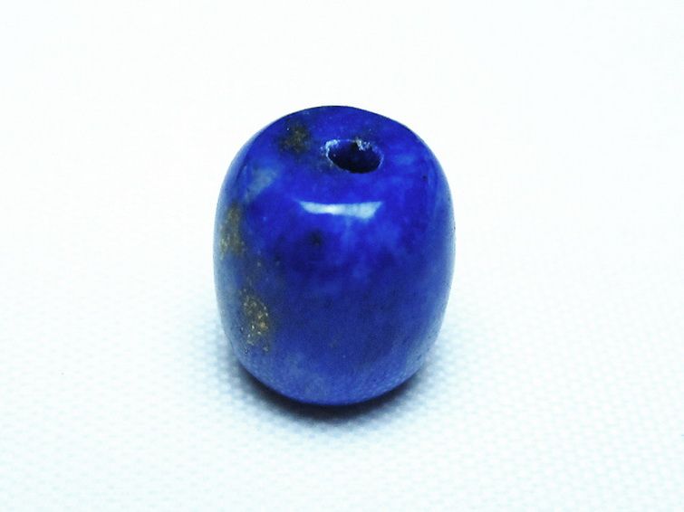 ラピスラズリ バレル型 ビーズ [t74-3622] 1枚目