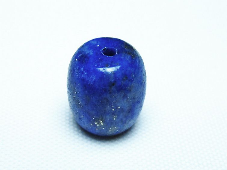 ラピスラズリ バレル型 ビーズ [t74-3625] 1枚目